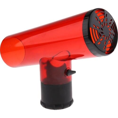 Plastic Women Wind Spin Curl Hair Dryer Diffuser Salon Hair Styling Tool Red