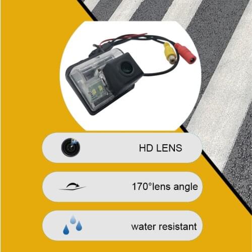 100% waterproof,fit for MAZDA 6 Car Camera,reverse parking,wide angle,color camera,with guide line