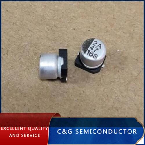 20pcs 35V 4.7UF 4*5.4mm 4x5 SMD CHIP Aluminum electrolytic capacitors