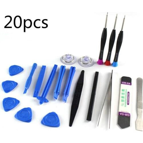 20 In 1 Smart Cell Mobile Phone Opening Pry Repair Tool Kit Torx Screwdrivers Set For IPhone For LCD Screen Hand Tools Set
