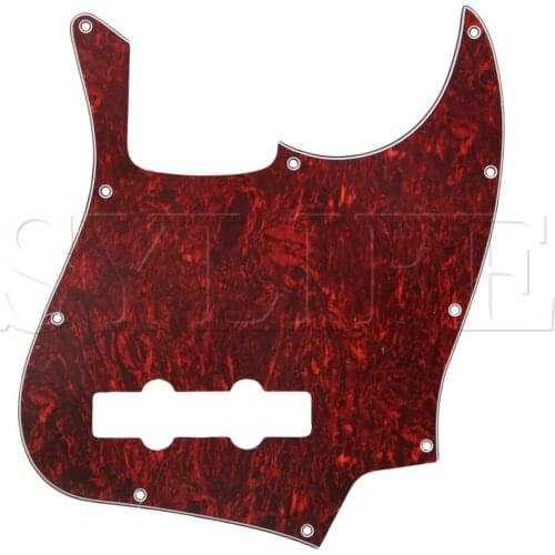 3-ply 10Hole JB Bass Guitar Pickguard Faux TORTOISE SHELL