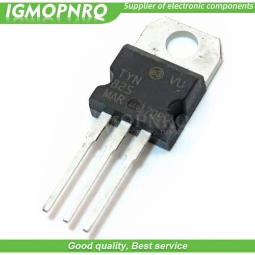 5pcs TYN825 TO-220 SCRs 25 Amp 800 Volt new original