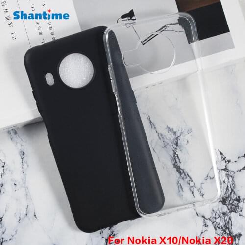 For Nokia X10 Gel Pudding Silicone Phone Protective Back Shell For Nokia X20 Soft TPU Case