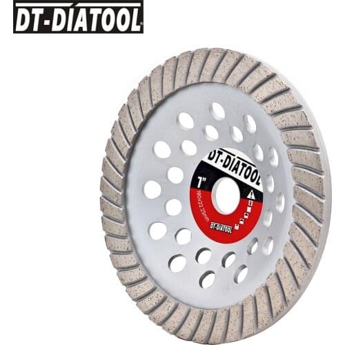 DT-DIATOOL 1pc Diamond Grinding Wheel Disc Bowl Shape Grinding Cup Stone Concrete Granite Ceramic Cutting Disc Piece Power Tools