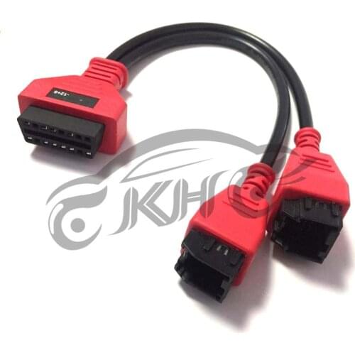 For Chrysler programming cable 12+8 connector for Autel DS808 Maxisys MS905 906 908 PRO ELITE for chrysler 12+8 adapter