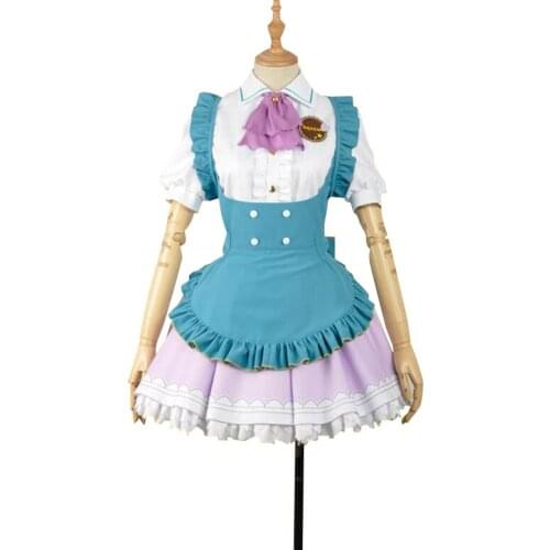 LoveLive kanan Matsuura Valentines Day Maid Cosplay Costume Stage Performance Clothes , Perfect Custom for You