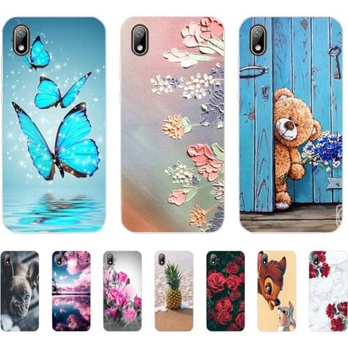Soft Case For Silicone Back Cover For Cute Phone Cases Cover Bumper for Huawei Y5 Y6 Prime Y7 Pro 2017 2018 2019 Y3 II Y5 II