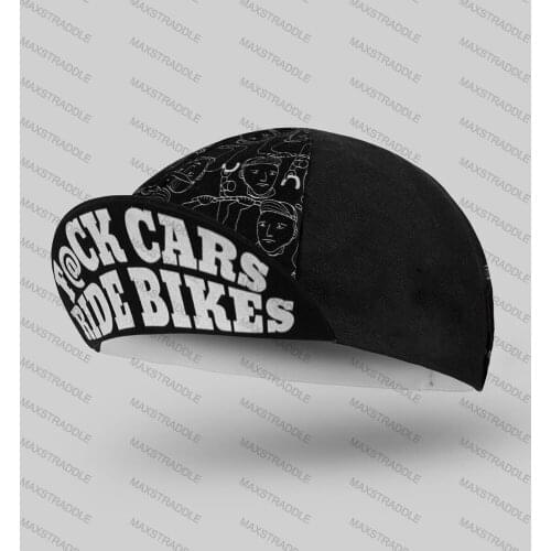 New Summer Outdoor Ride Bikes Cycling Cap Black Classic Bike Hat