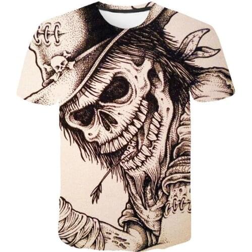 Newst Funny T-shirt Headshot Soldier\" Skull 3D Print Tshirt Men/Women Hip Hop skateboard Tee T shirt Boys Clothes