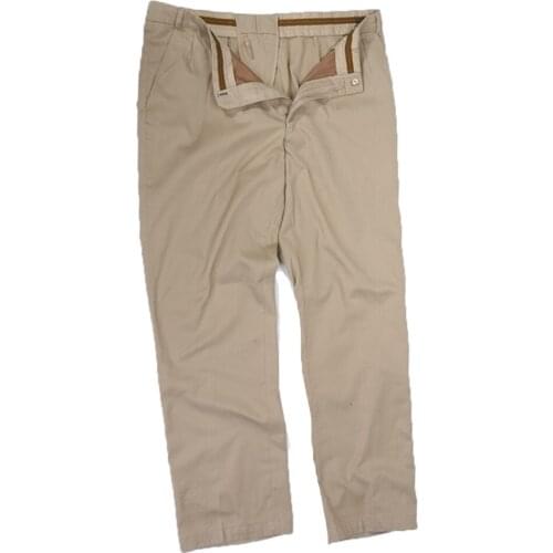Casual pants trousers classic summer German military khaki cotton hunting