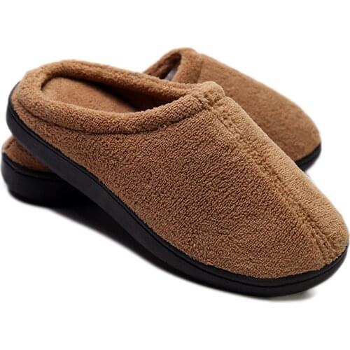 Relax Gel Slippers Memory Foam Comfy Warm Plush Slippers Home Unisex Shoes d88