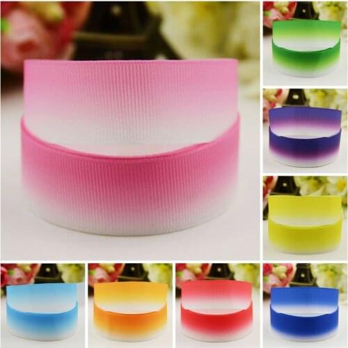 7/8'' 22mm,1" 25mm,1-1/2" 38mm,3" 75mm Gradient Cartoon Character printed Grosgrain Ribbon party decoration 10 Yards Mul041