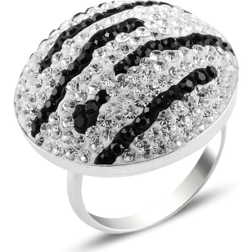 Silver 925 Sterling Zircon Stone Ring