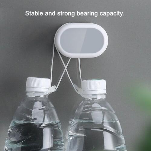 Mop Rack Wall Mounted Mop Organizer Holder Storage Mop Clip Free Punch Bathroom Suction Hanging Hooks Storage Household Tools