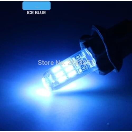 Car LED colour Super Bright T10 wide lamp W5W for HYUNDAI i30 ix25 ix35 creta solaris tucson accent kona santa car Signal Lamp