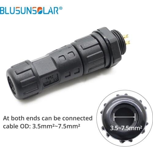 50 pair a lot M12 waterproof electrical connectors Wire To Female Panel Field Assembly 2,3,4,5,6,8 Pin for choose