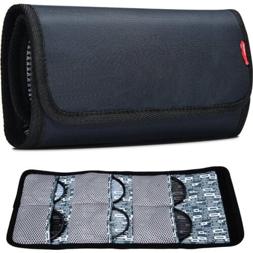 Waterproof Filter Case 6 Pocket Camera Filters lens Pouch Bag for 25 27 30 34 37 40.5 43 46 49 52 55 58 62 67 72 77 82 86 mm