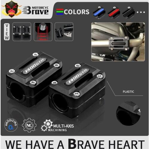 Motorcycle Engine Protector Guard Bumper Decorative Block For KAWASAKI GTR 1400 GTR1400 /CONCOURS 1400GTR