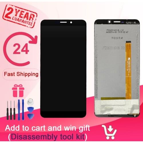 6" Black LCD For Ulefone Power 3L LCD Display And Touch Screen Digitizer Assembly Cell Phone Replacement Parts + Tool