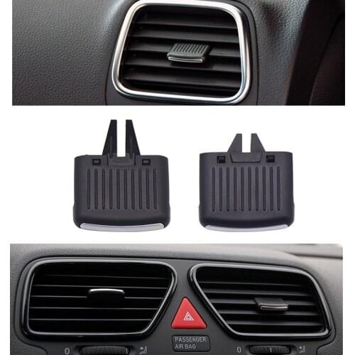 1PC for Volkswagen Scirocco A / C Air Outlet Black Label Clips Repair Kit / Air Conditioning Vent