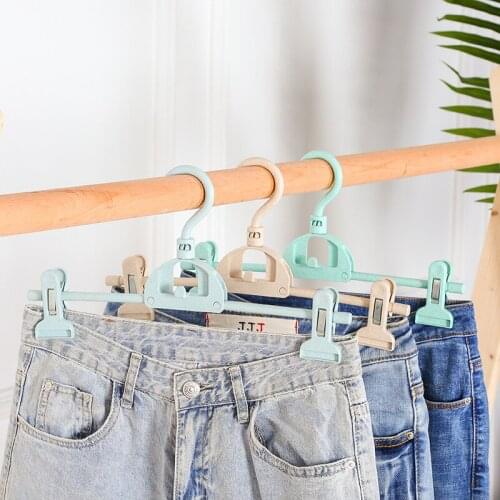 1 pcs Creative Plastic Folding Combined Portable Room Storage Multi-Function Travel Hanger Combined Dormitory Storage