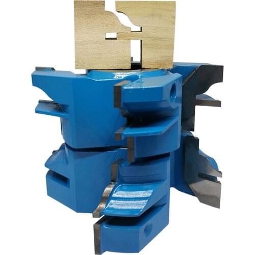 2 Pieces/Set Customized Door Frame Cutter Set Woodworking Spindle Cutter Head Moulder Machine Bits High Quality