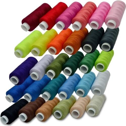 30 Spool Sewing Thread 250 Yard Each Assorted Spool Threads Sewing Thread Bobbins Of Colorful Thread Spool Sewing Supplies