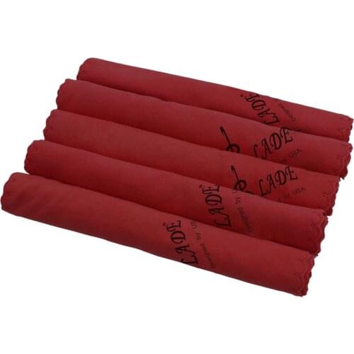 5x Cotton Polishing Cloth Cleaning Cloth for Musical Instruments, Guitar, Violin
