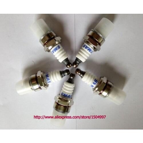 5pcs Chainsaw parts,EMAS Spark Plug fits MS180 MS250 MS660 MS381 MS070 Chain Saw