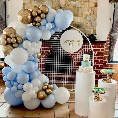 58/78cm Circle Balloon Wreath Hoop Balloon Ring Arch Bow Birthday Wedding Background Wreath Frame Accessories Baby Shower Decor