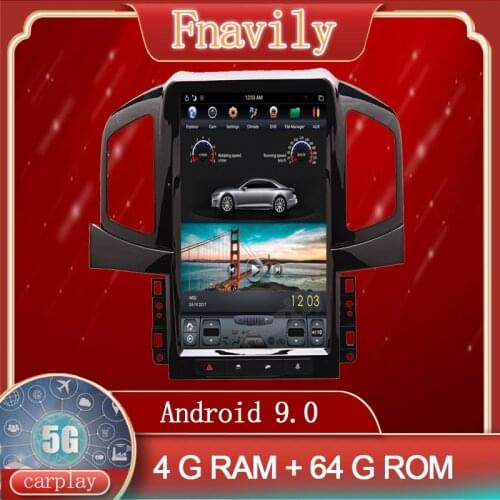 Android 9 Car Radio For Chevrolet Captiva Multmedia System Autoradio Car Dvd Player GPS Navigation Vertical Screen Tesla Style