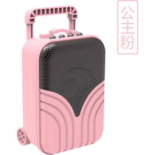 FooHee Trolley Case Wireless Bluetooth Speaker Memory Card USB AUX Hifi Sound HD Driver Dual Chip Decoding Dustproof F52