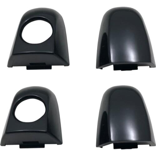 BLACK EXTERIOR DOOR HANDLE CAP FOR HYUNDAI I30 2007-2011