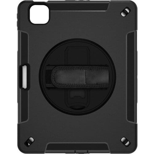 For iPad Pro 2021/2020 11 Inch Protective Case Child Drop Proof Case with Pen Slot 360° Rotating Protective Case