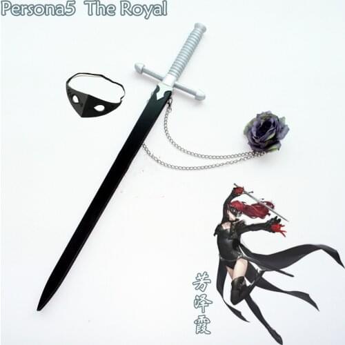 Persona 5 Cosplay The Royal Yoshizawa Kasumi Cosplay PVC prop sword mask Halloween Party Cosplay Props