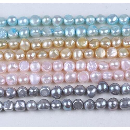 9-10mm baroque cultured fresh water pearls for jewellery making