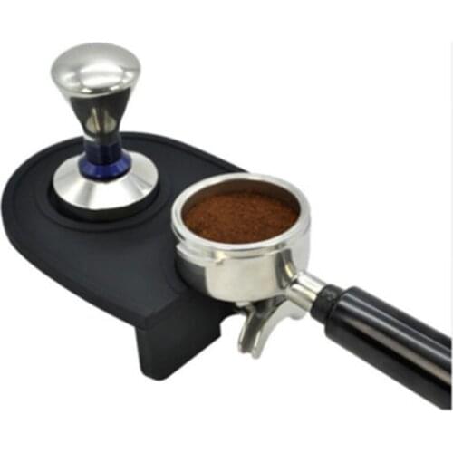 Manual Coffee Silicone Pad Tamping Mat Barista Coffee Espresso Tampering Latte Art Pen Tamper Holder Home Coffee Accessories