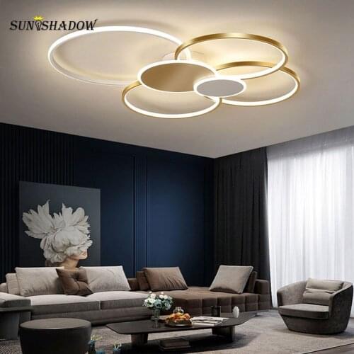 Modern LED Ceiling Light Indoor Lighting For Living room Bedroom Kitchen Dining room Lustre Chandelier Ceiling Lamp Fixtures Led