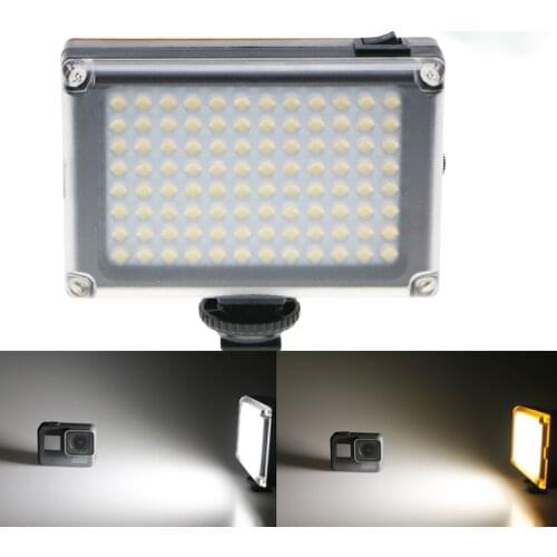Ulanzi 96 LED Phone Video Light Photo Lighting on Camera Hot Shoe LED Lamp for iPhoneX 8 Camcorder Canon/Nikon DSLR Live Stream