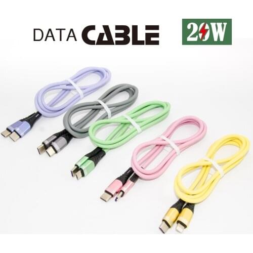 Type - the type c - c Iphone android interface lines to charge 1 meter charging liquid silicone TPE