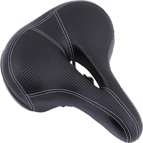 Bike Saddle Comfort Soft Padded Bike Seat Cushion With Ergonomic Design Thicken Mountain Bike Seat Bicycle Accessories