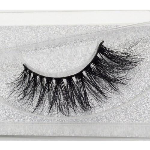 Visofree 3D Mink Lashes Thick False Real Mink Eyelashes Fake Eye Lashes Beauty 100% Handmade For Makeup A21