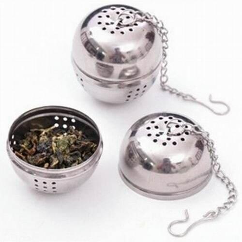 1PC Cooking Tools Tea Infuser Strainer Locking Tea Spice Stain Multifunction Ball 4.5x4cm