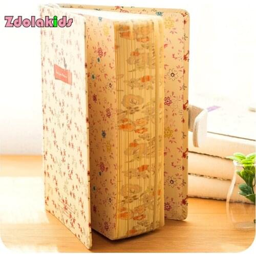 A5 Kawaii Diary Book Floral Notebook School Office Supplies Stationery