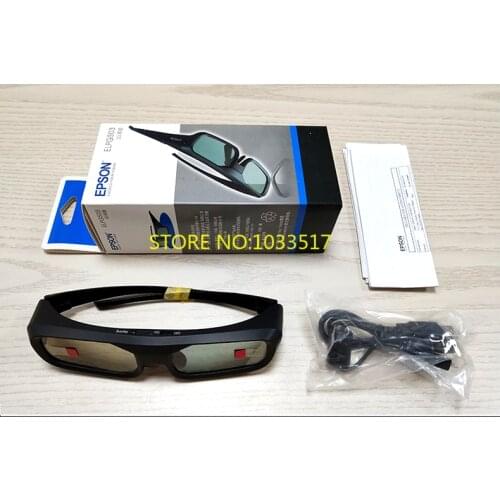 NEW ELPGS03 bluetooth Shutter Active 3D glasses for Epson Home Cinema 3D Projectors