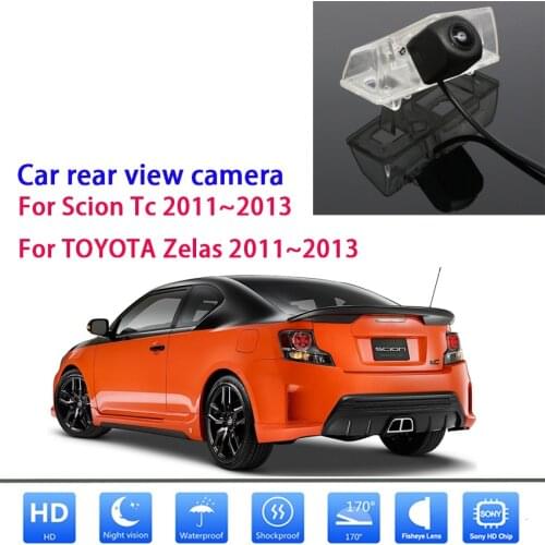 For Scion Tc Car Rear View Camera 2011~2013 Fish Eyes Night Vision Waterproof Car Reversing Back Up Camera CCD HD