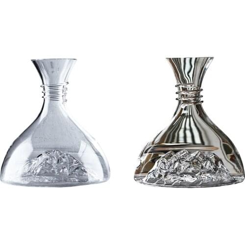 Lead-Free Crystal Glass Red Wine Decanter Manual Blown Creative Wine Decanter