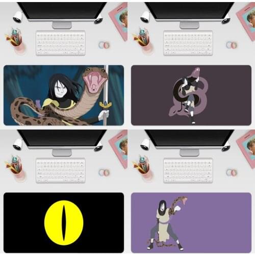 Orochimaru Large Keyboard Cover Non-Slip Rubber Base Computer Carpet Desk Mat PC Game Mouse Pad