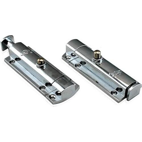 Zinc Alloy Wooden Door Bolt Burglar Thickening Auto Spring Lock Bolt