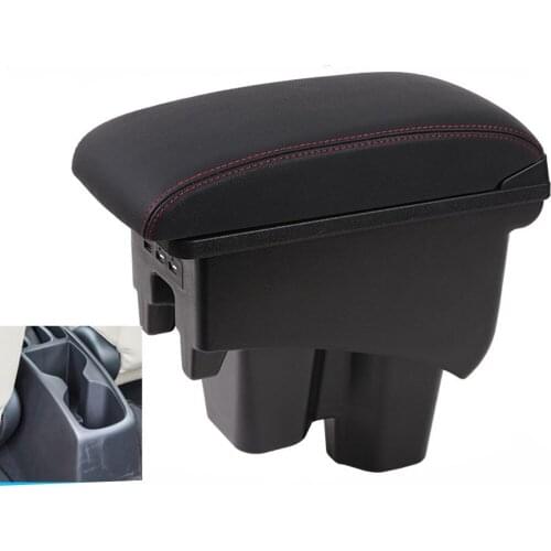 For Honda New City armrest box central Store content Storage box with cup holder ashtray USB interface products 2015-2017
